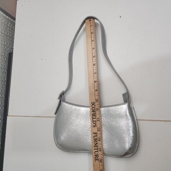 Anthropologie Mali + Lili Imani Metallic Shoulder Bag Purse - Picture 13 of 14